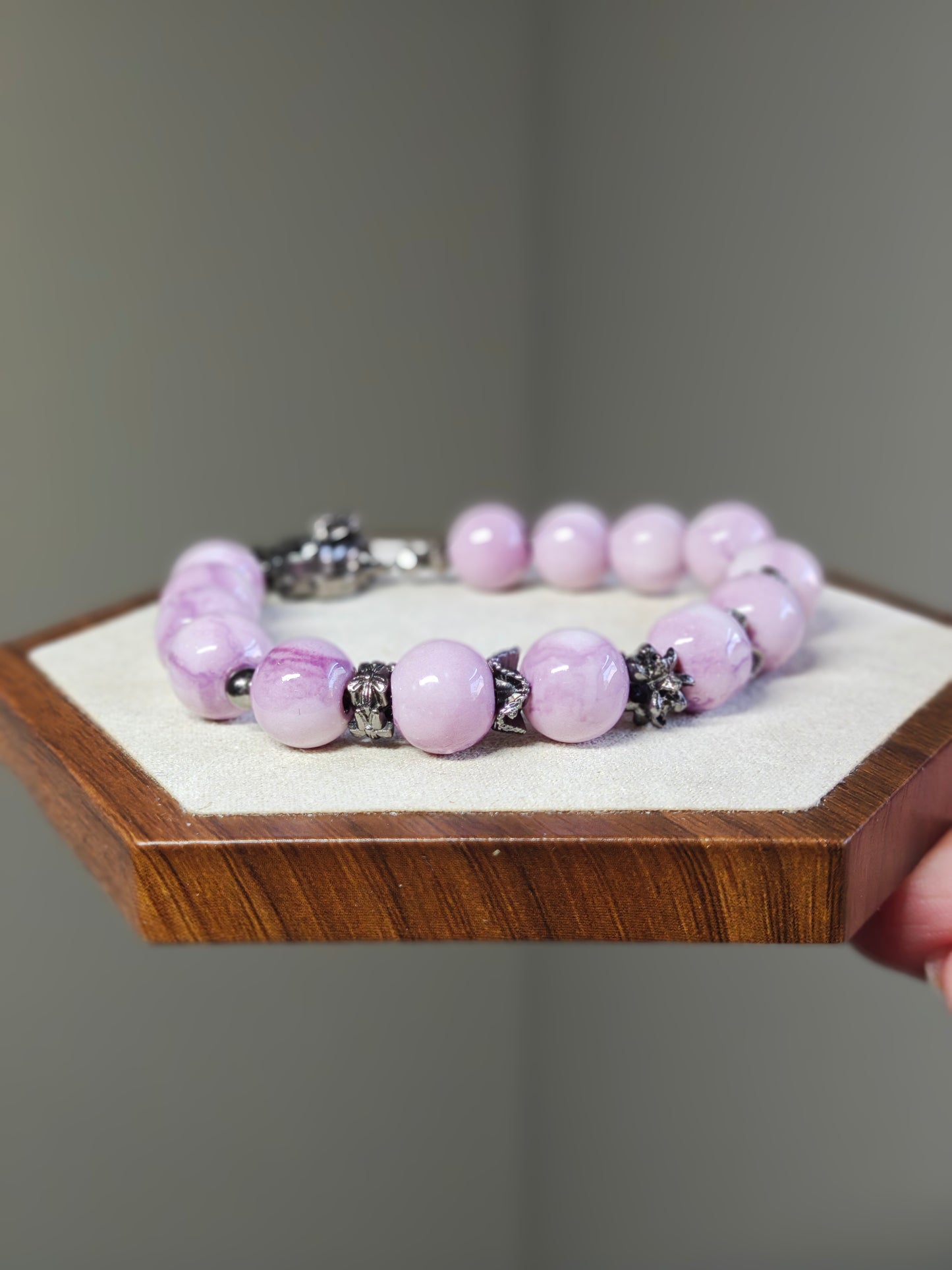 Painted Purple Bracelet